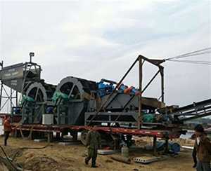 移動(dòng)式洗砂機(jī)